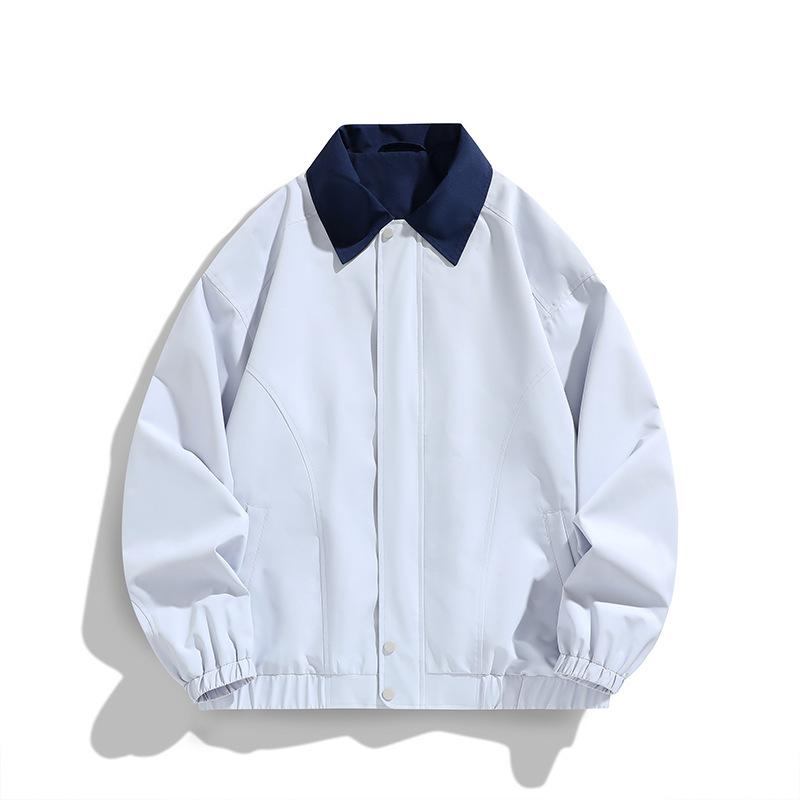 

Spring and Autumn New Mountain Jacket Jacket Male and Adolescent Trendy Brand Solid Color Public Version Jacket Handsome Outdoor XXXL