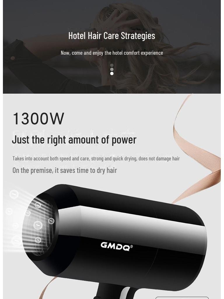 Wall-Mounted High-Power Hair Dryer: Hotel & Homestay Hot/Cold Options