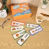 30Pcs Word Family Build Book Kids Preschool Learning Activity Sights Words Flash Cards Kindergarten Read