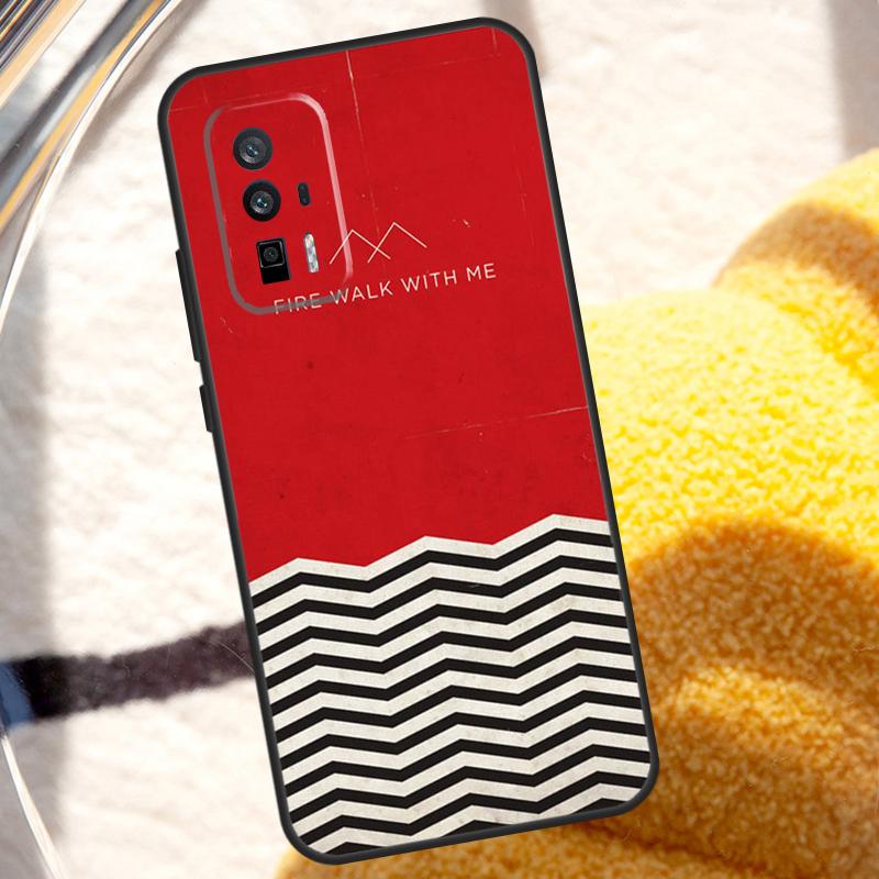 twin peaks Case For POCO X3 X4 X5 X6 Pro M5s M6 F3 F5 Xiaomi 14 13 Ultra 12 Lite 11T 12T 13T Pro Cover