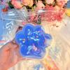 Cute Cat Paw Soft  Toy,  Squishy Toy with Shiny Confetti  Heart Details, Mixed Gentle Colors, Ideal for Easter Egg Basket Fille