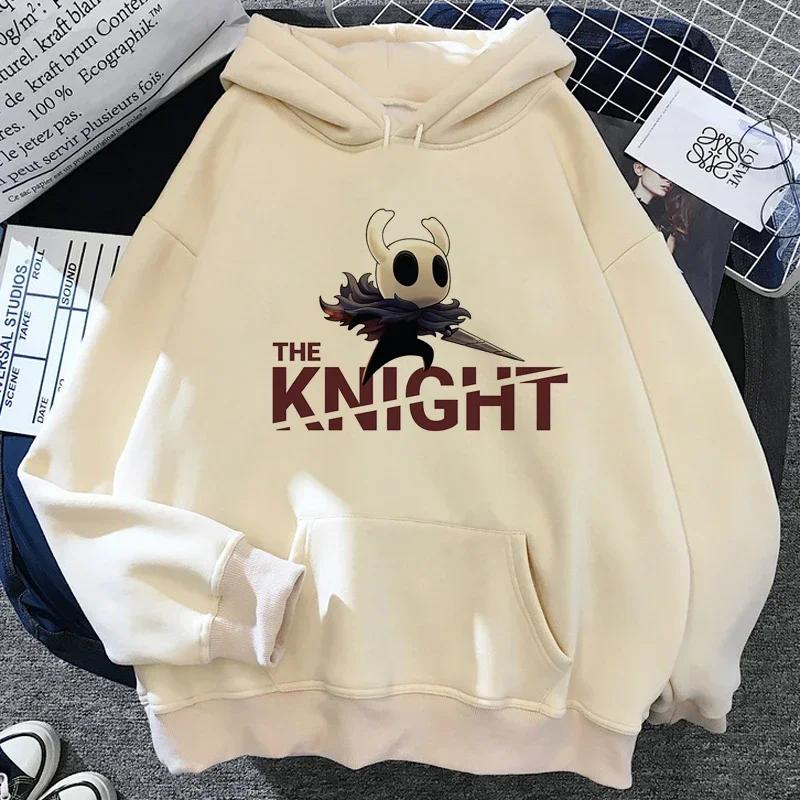 Hollow Knight Pánské mikiny Korea Ulzzang Grunge Y2k Estetické Fmale Podzimní a zimní pulovry Hoddies Grafický Streetwear