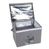 Pet Cooling House Foldable Portable Long Lasting Cat Dog Cooling Ice House for Home Outdoor Travel Gray