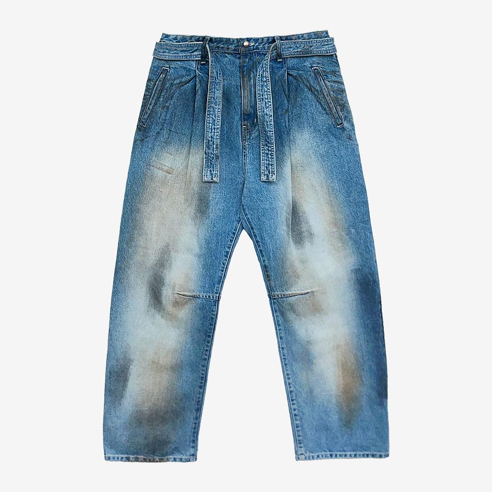 SLDS Dirty Belt Denim Pants