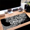 Abstract Swirl Large Gaming Mouse Pad Nonslip Rubber Base Waterproof Desk Mat For Office Pc Laptop