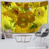 Van Gogh Oil Painting Almond Blossoms Tapestry Headboard Wall Art Bedspread Dorm Tapestry Home Decor