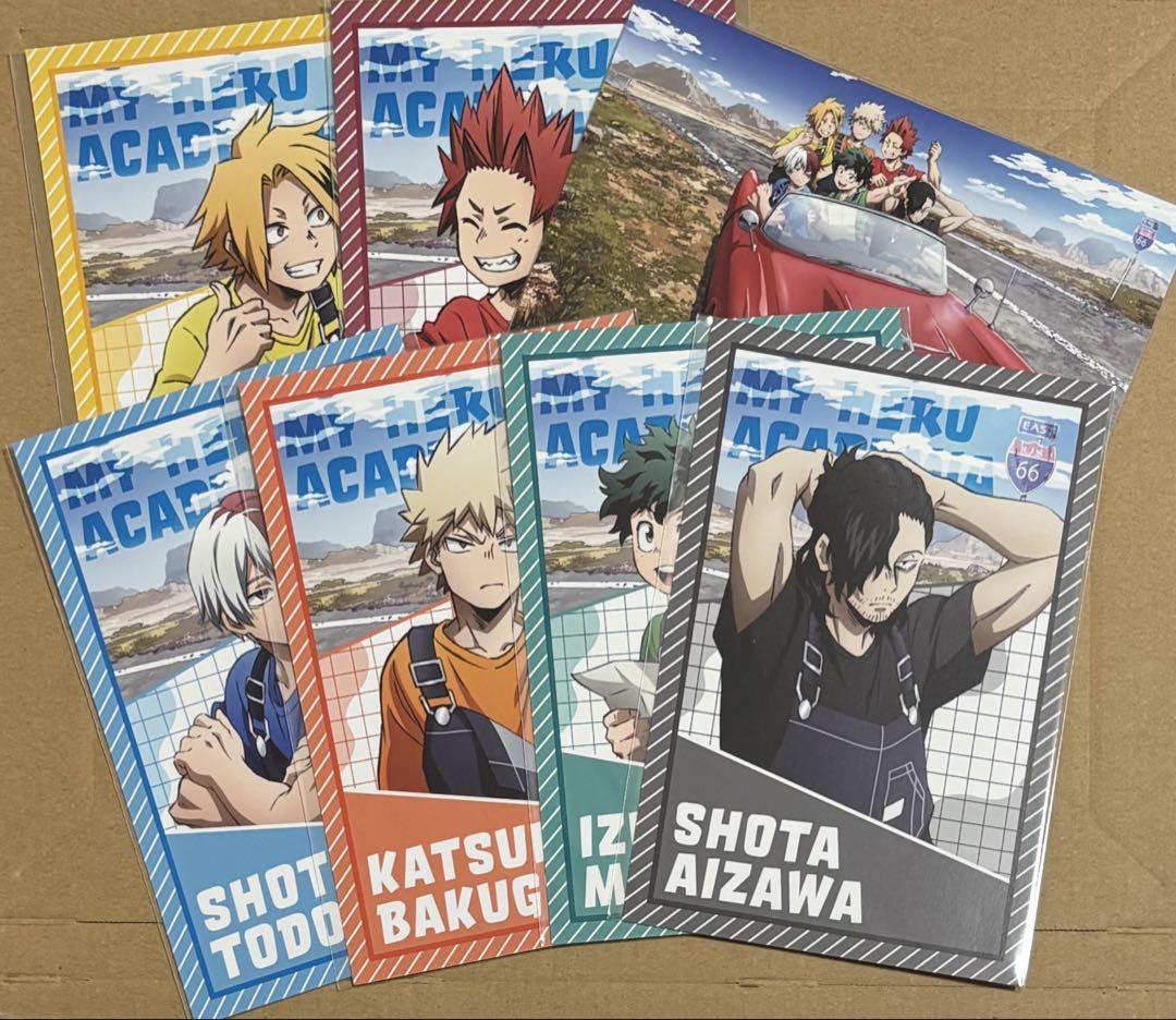 

[USED] Hero Plaza My Hero Academia Hiropla Bonus Postcard Complete Extracurricular Learning