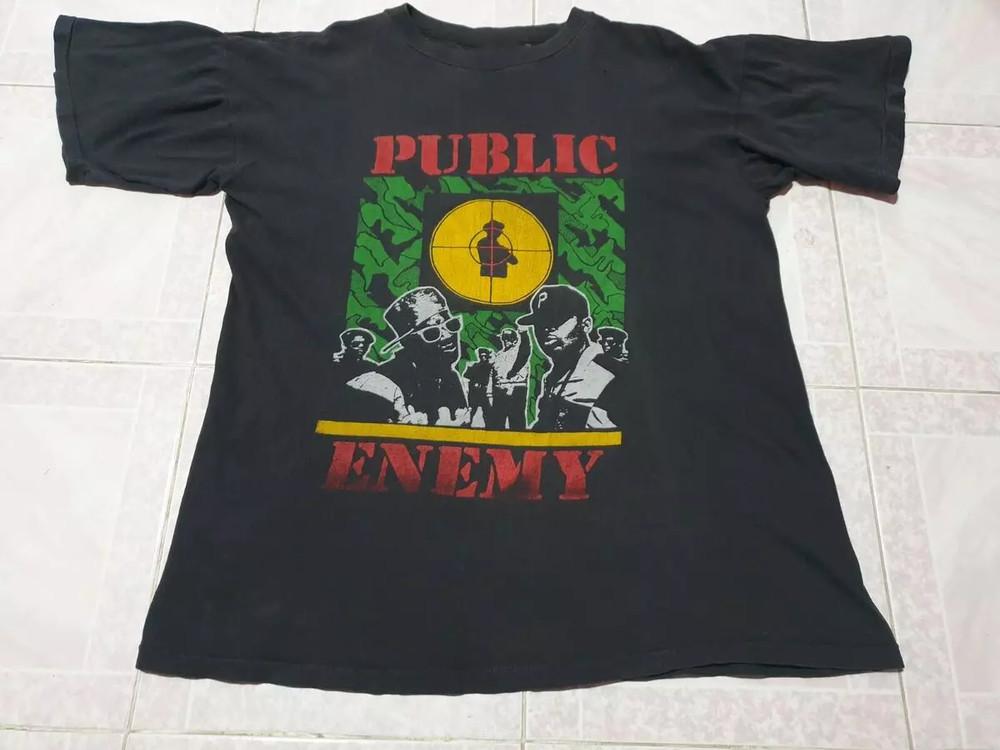New Popular Public Enemy Black  Cotton Full Size S-5XL CG2391 Unisex T-Shirt XL
