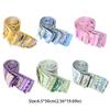 40PCS Colorful Printed Patchwork Fabric Jelly Roll Sewing Material Fabric  Sewing