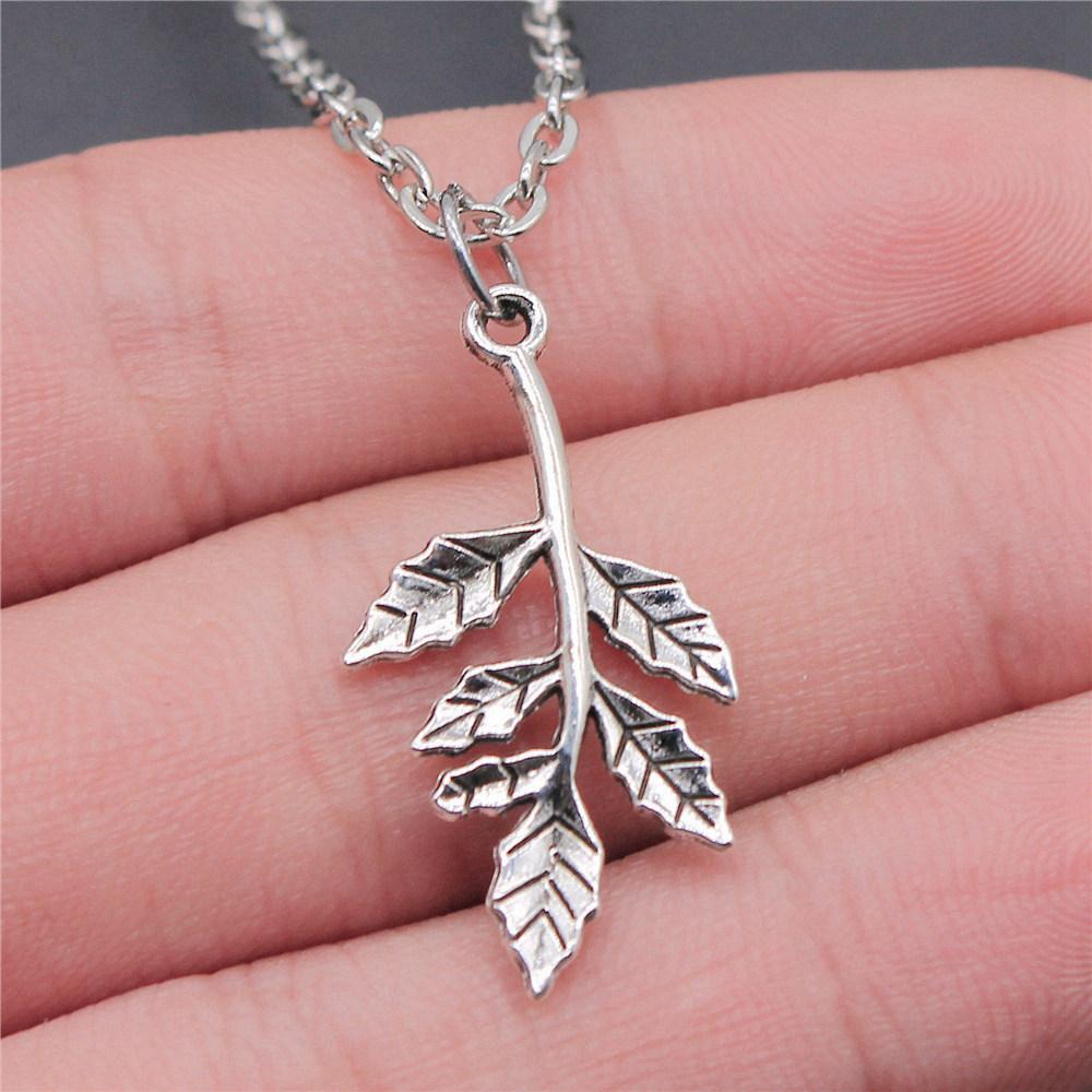 Necklace On The Neck 43cm Chain Clover Mushroom Leaf Kids' Jewelry Materials QN016