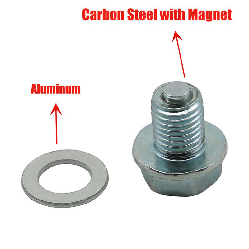 M12*15*1.5 Engine Crankcase Magnetic Oil Drain Plug Bolt Screw Replaces 92800-12000 For Honda CB250 CM250C CR250M CB350F CB400F