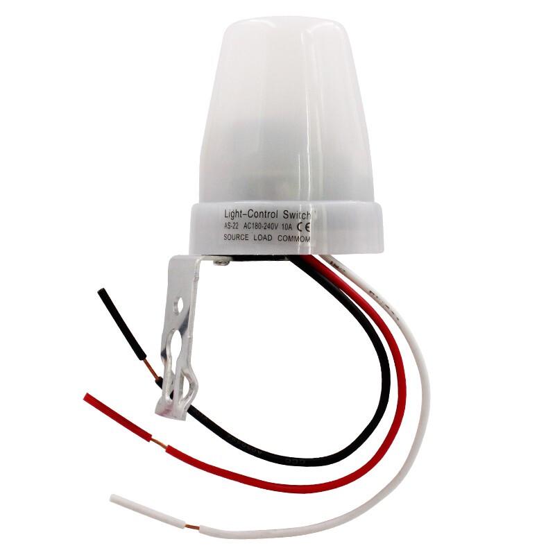 Rainproof Automatic Photosensitive Light Switch