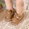 2025 Girls' Baby Sandals: Super Soft, Non-Slip Rubber Sole with Bowknot for Toddlers