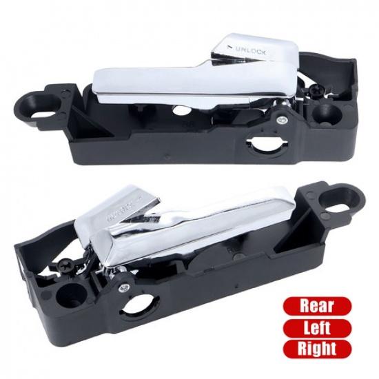 2x Interior Door Handle Rear For Ford Fusion Mercury Lincoln FO1553115 FO1552115
