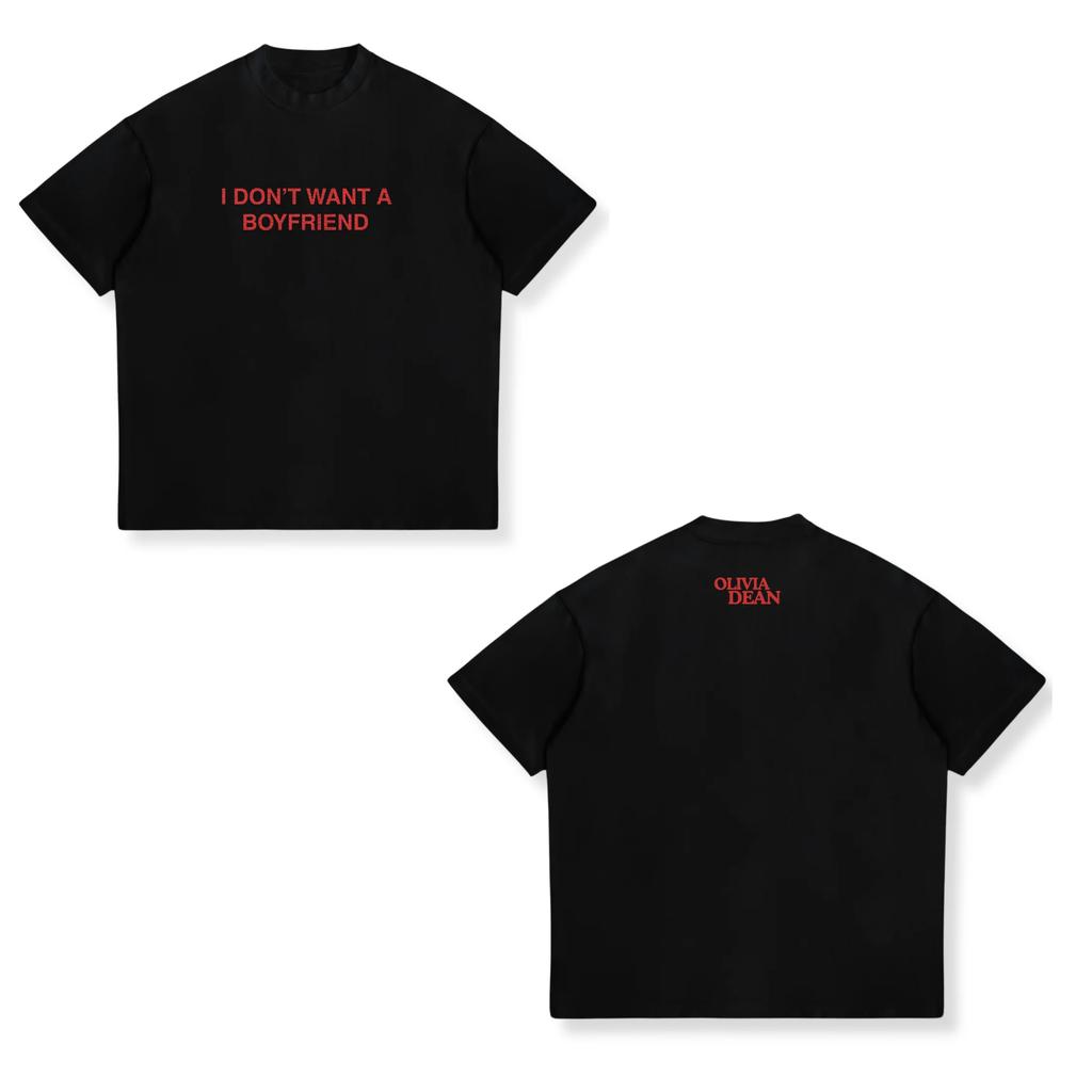 Uk Singer Olivia Dean Merch 2026 Unisex Tshirt Unisex Short Sleeve Tops Fashion Tee Clothes Causal Y2K Tops Cotton