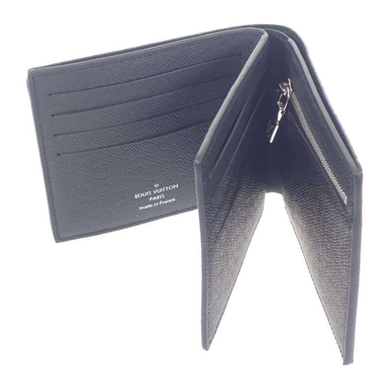 LOUIS VUITTON  N60053 Damier Grafitte Bifold Wallet black mens
