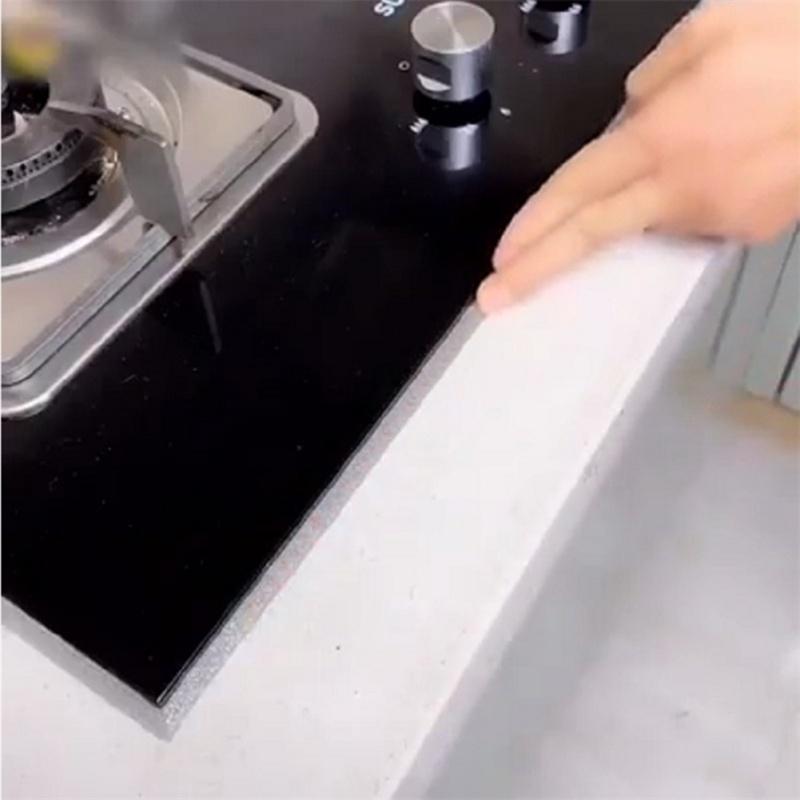 Cinta para Juntas de Azulejos Impermeable a Prueba de Moho Adhesivos Decorativos para Juntas Línea de Zócalo de Techo para Suelo de Habitación(autoadhesivo)