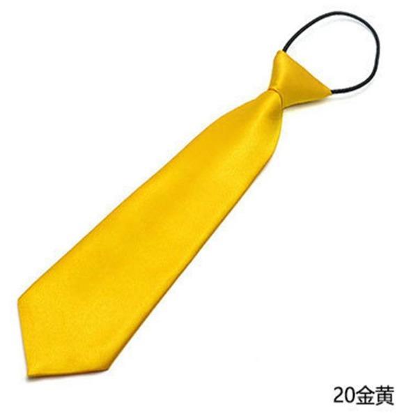 Large Quantity Production Boys And Girls Solid Color Small Tie Children'S Performance Class Uniform Adult Shirt Short Tie