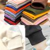 Elastic Rib Cuff Fabric 95% Cotton 5% Spandex Pre-Cut 35x7cm Sewing Material for Sleeve Hem Repair DIY Clothes Down Sweater Pant