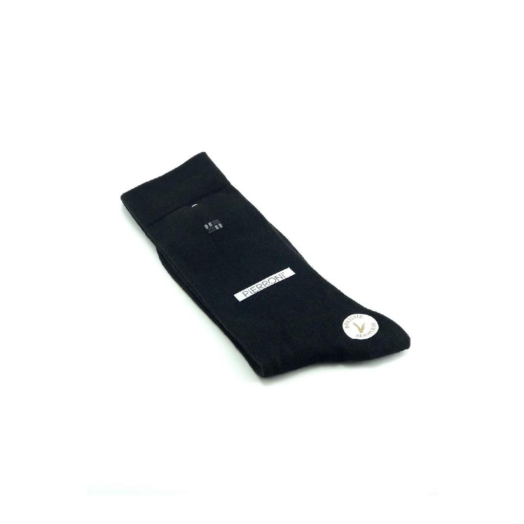 Pierroni Black Tie Handkerchief Cufflinks Socks Special Set