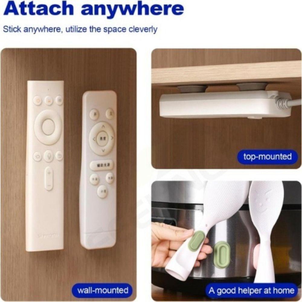 Silikonowe Organizery do Pilotów Bezśladowy Magnetyczny Haczyk z Naklejką Nowy Magnetyczny Uchwyt na Sterowanie