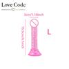 Transparent Dildo Suction Cup Jelly Dick Women Sex Toys Soft  Masturbators Penis