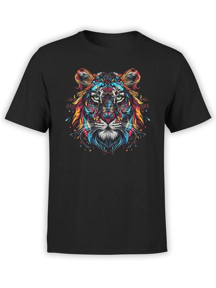 Cats Tshirt Collection Tribal Spirit Tiger Tshirt Unisex S