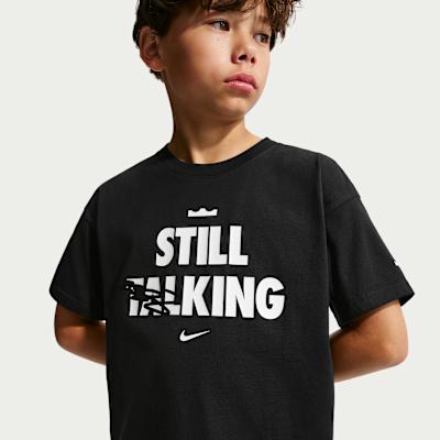 Nike T Shirt LeBron Shut Up And Dribble Kids  XS