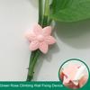 10Pcs Plant Climbing Wall Fixture Clip Self-Adhesive Climbing Vine Fixing Hook Traction