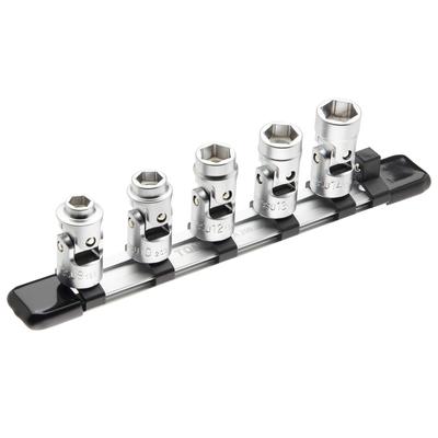 TONE Universal Socket Set 5 Pieces (with Holder), HSU305, 9.5mm (3/8") Drive,