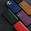 Melkco Genuine Leather Flip Case for iPhone 16 Pro Max/Plus - Magnetic Protective Cover
