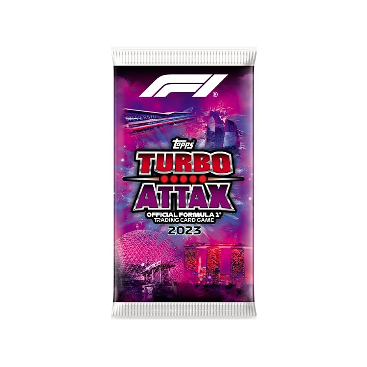 F1 Turbo Attack Trading Card Booster Box.