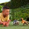 Mattel Jurassic World Action Roaring Dinosaur Approximately 31cm Ages 4 and JGC81 Figure Nasutoceratops, Kids' Toy, Moving, Large, Long, Up, Gray,