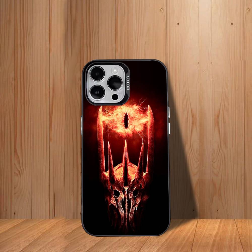 The L-LordS of the R-Rings Phone Case For iPhone 17,16,15,14,13,12,11,Mini,Pro,SE,MAX White Matte Shockproof Cover