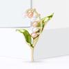 Stylish Pearls Embellished Flower Pin Casual Formal Wear Jewelry Accessory Clothing Accessories For Everyday Outfits