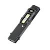 Fresh Flat Flashlights Rechargeable LED Small Flashlight Dual-Switches With Digital Display Pocket Flashlight For Home,Camping