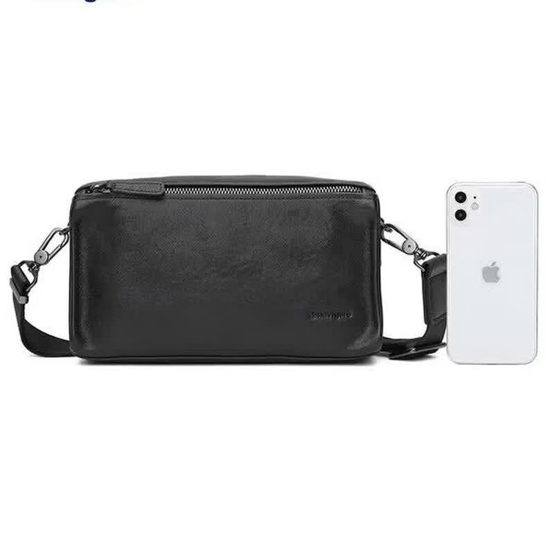 Navigare Herren Crossbody Tasche aus italienischem Leder
