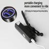 Bike Bicycle Light Usb Led Rechargeable Set Mountain Cycle Front Back Headlight Lamp Flashlight Cycling Safety Warning Light