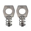 Hot Water Heater Cover Cam Lock Metal Door Latch Fastener Compatible for Cupboards RVs Trailer Camper Accessorie 2-Piece