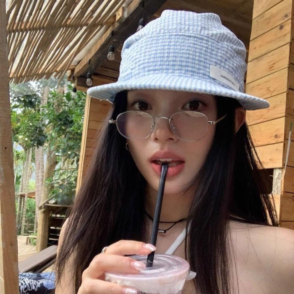 Lace Sunscreen Headscarf Hat Rural Style Strappy Bandana Cap Simple Headscarf Baseball Hat  Summer