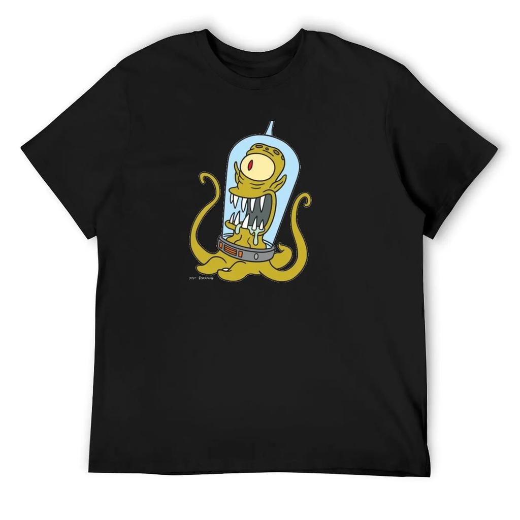 Kang & Kodos T-Shirt Anime Stuff Graphic T Shirts Summer Clothes Mens Designer Clothes