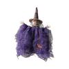 Halloween Decoration Pumpkin Ghost Witch Doll Pendant Haunted House Party Props Halloween Ornament Crafts For Shops Parties Bars