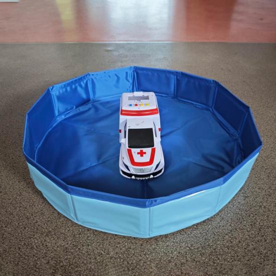 Piscină de nisip pătrată pliabilă din PVC, cu nisip, pentru copii, animale de companie, jucărie de plajă portabilă, cadă de baie pentru animale de companie, bază întărită, kit de joacă cu nisip reutilizabil