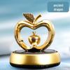Apple Heart-Shaped Solar Rotating Car Perfume Ornament