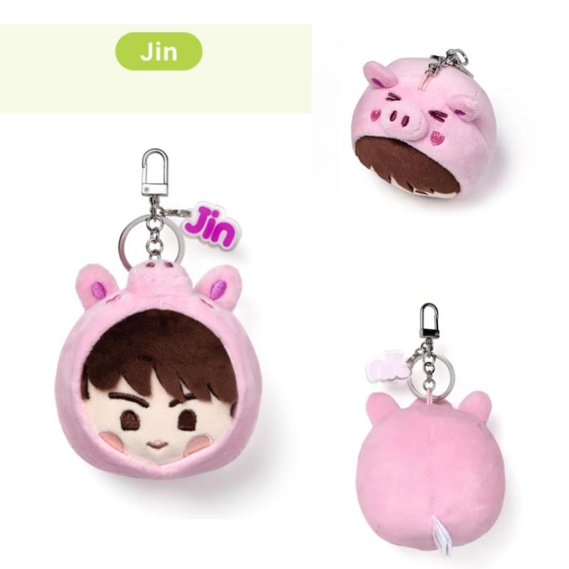 BTS Face Keyring