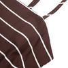 Women Striped Backless High Waist Suspender Maxi Casual Vacation Dress