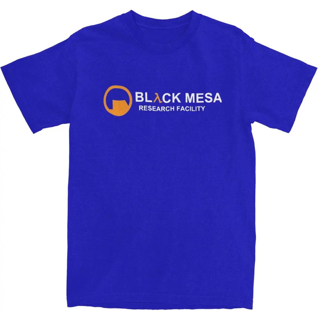 Pánské tričko BLACK MESA Videohry Halfs Lifes Trička Módní Letní Tričko Vintage Vzor Bavlna Topy Nápad na dárek