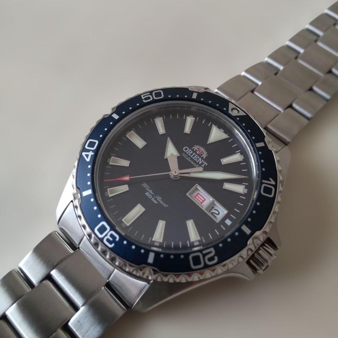 Used ORIENT mako Orient Mako Automatic Diver Camas Good Condition