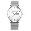 BINBOND Luxury Quartz Wristwatches For Men Luminous Waterproof Week Display Auto Date Men's Watch Stainless Steel Reloj