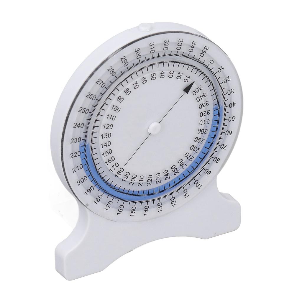 Inclinometer Gauge for Physical Therapy Non Leak Bubble Accurate Measurements for Students Professionals Blue